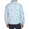 imageTommy Hilfiger Mens Ultra Loft Lightweight Packable Puffer Jacket Standard and Big ampamp TallWhite Th Logo Print