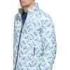imageTommy Hilfiger Mens Ultra Loft Lightweight Packable Puffer Jacket Standard and Big ampamp TallWhite Th Logo Print