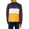 imageTommy Hilfiger Mens Ultra Loft Lightweight Packable Puffer Jacket Standard and Big ampamp TallYellowNavy Color Block