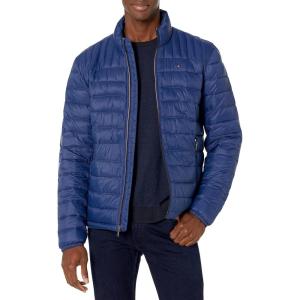imageTommy Hilfiger Mens Ultra Loft Lightweight Packable Puffer Jacket Standard and Big ampamp TallDeep Blue