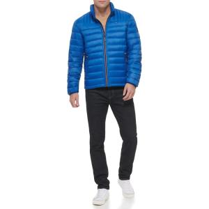 imageTommy Hilfiger Mens Ultra Loft Lightweight Packable Puffer Jacket Standard and Big ampamp TallNew Royal Blue