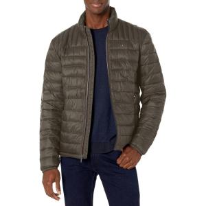 imageTommy Hilfiger Mens Ultra Loft Lightweight Packable Puffer Jacket Standard and Big ampamp TallOlive