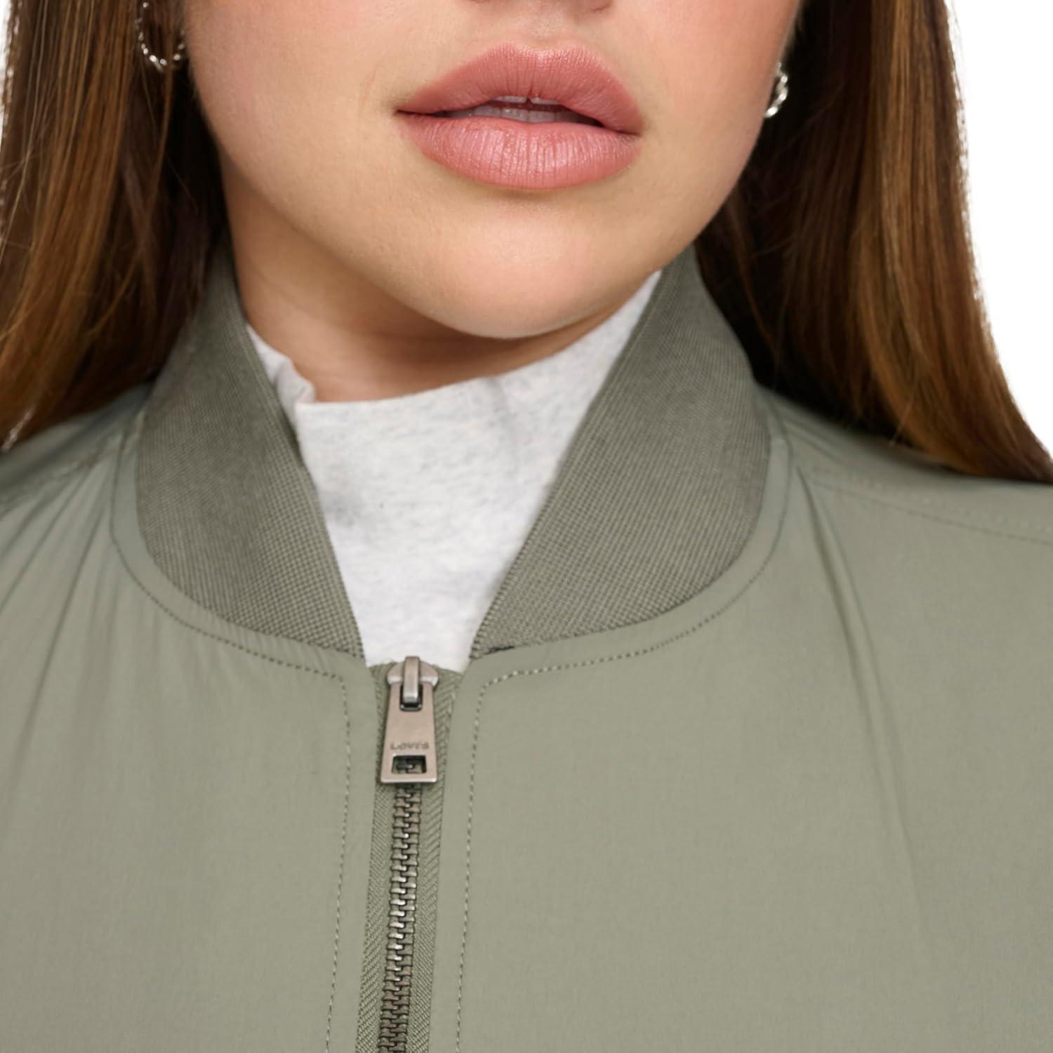 imageLevis Womens Lightweight Bomber JacketSage Green