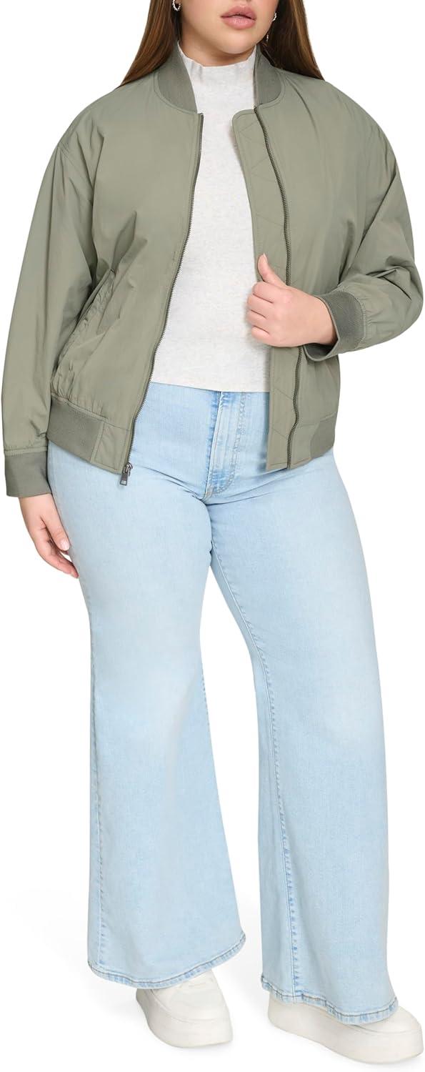 imageLevis Womens Lightweight Bomber JacketSage Green