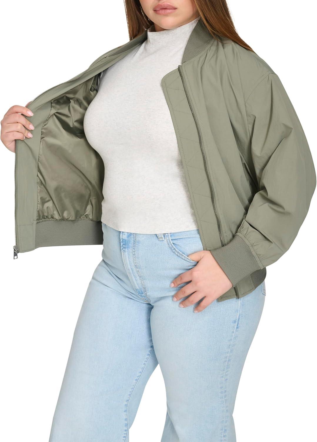 imageLevis Womens Lightweight Bomber JacketSage Green