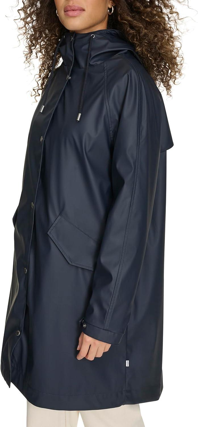 imageLevis Womens Raglan Sleeve Rain JacketNavy