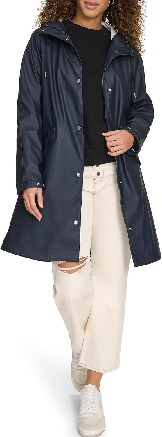 imageLevis Womens Raglan Sleeve Rain JacketNavy