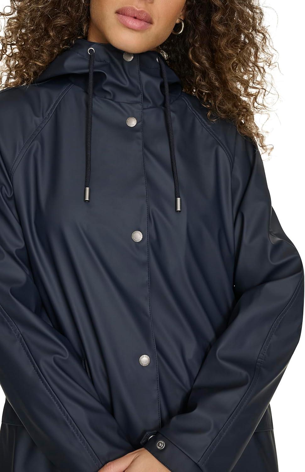 imageLevis Womens Raglan Sleeve Rain JacketNavy