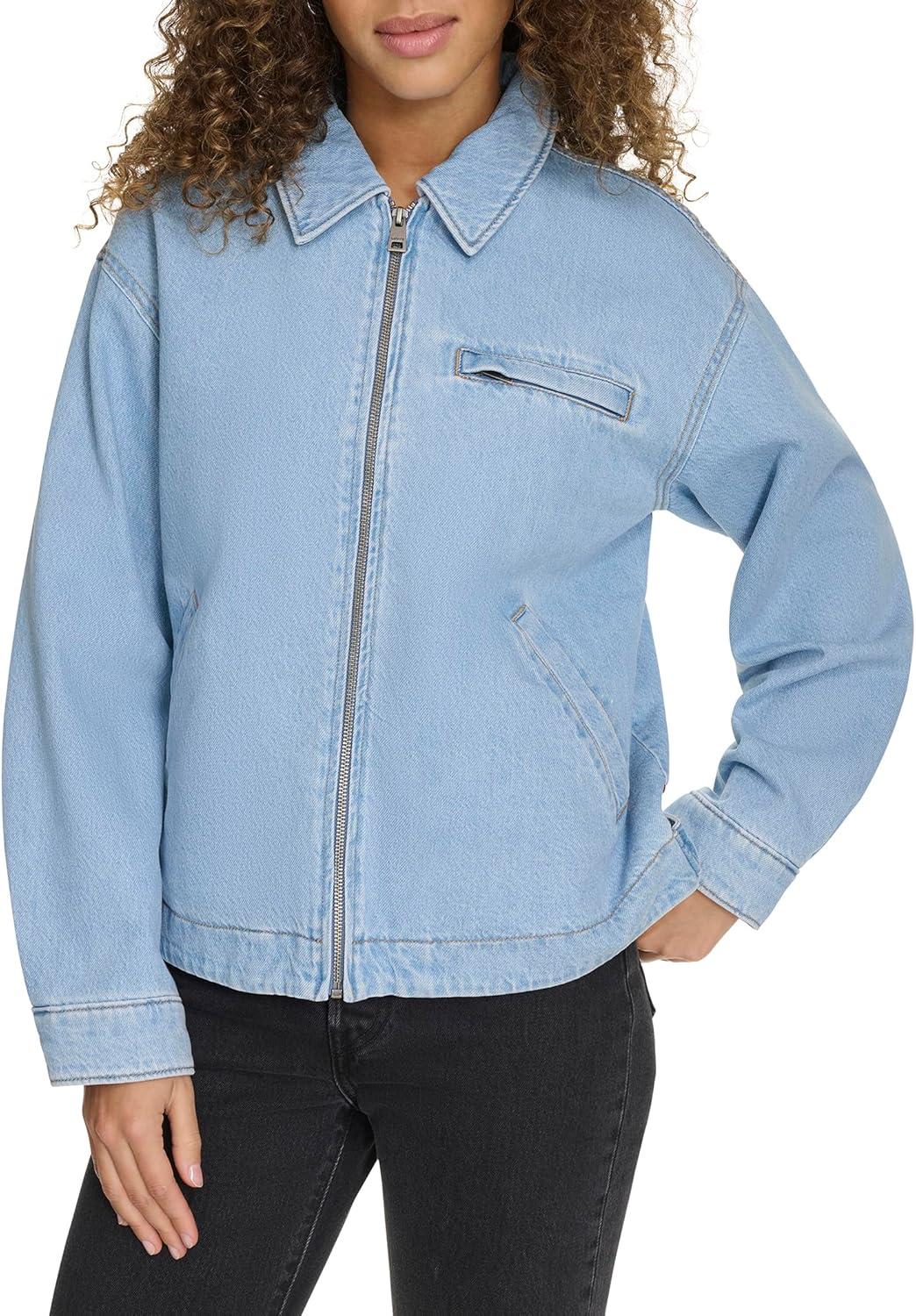 imageLevis Womens Utility JacketLight Wash Denim