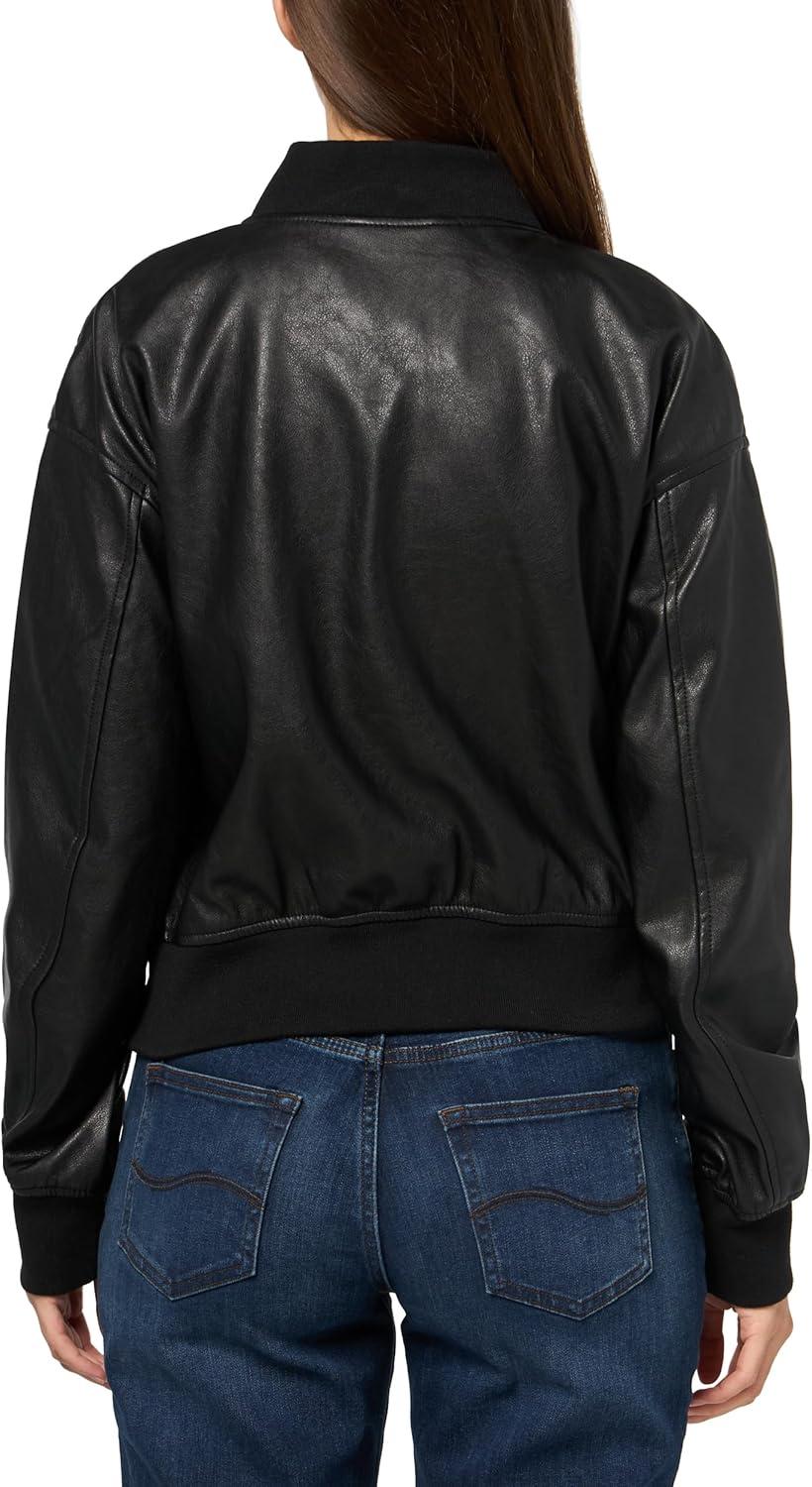 imageLevis Womens Varsity Bomber JacketBlack