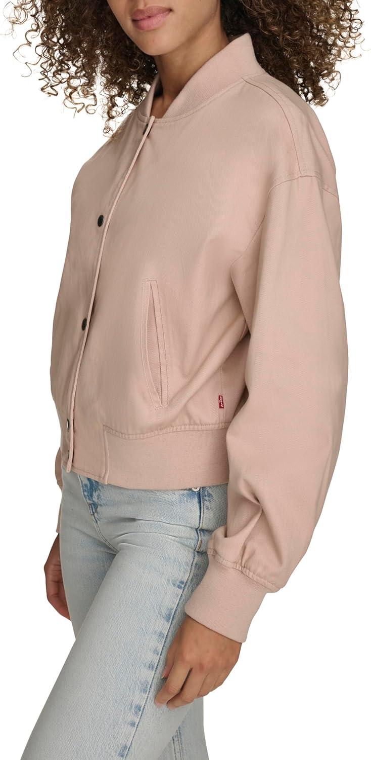 imageLevis Womens Varsity Bomber JacketLight Pink