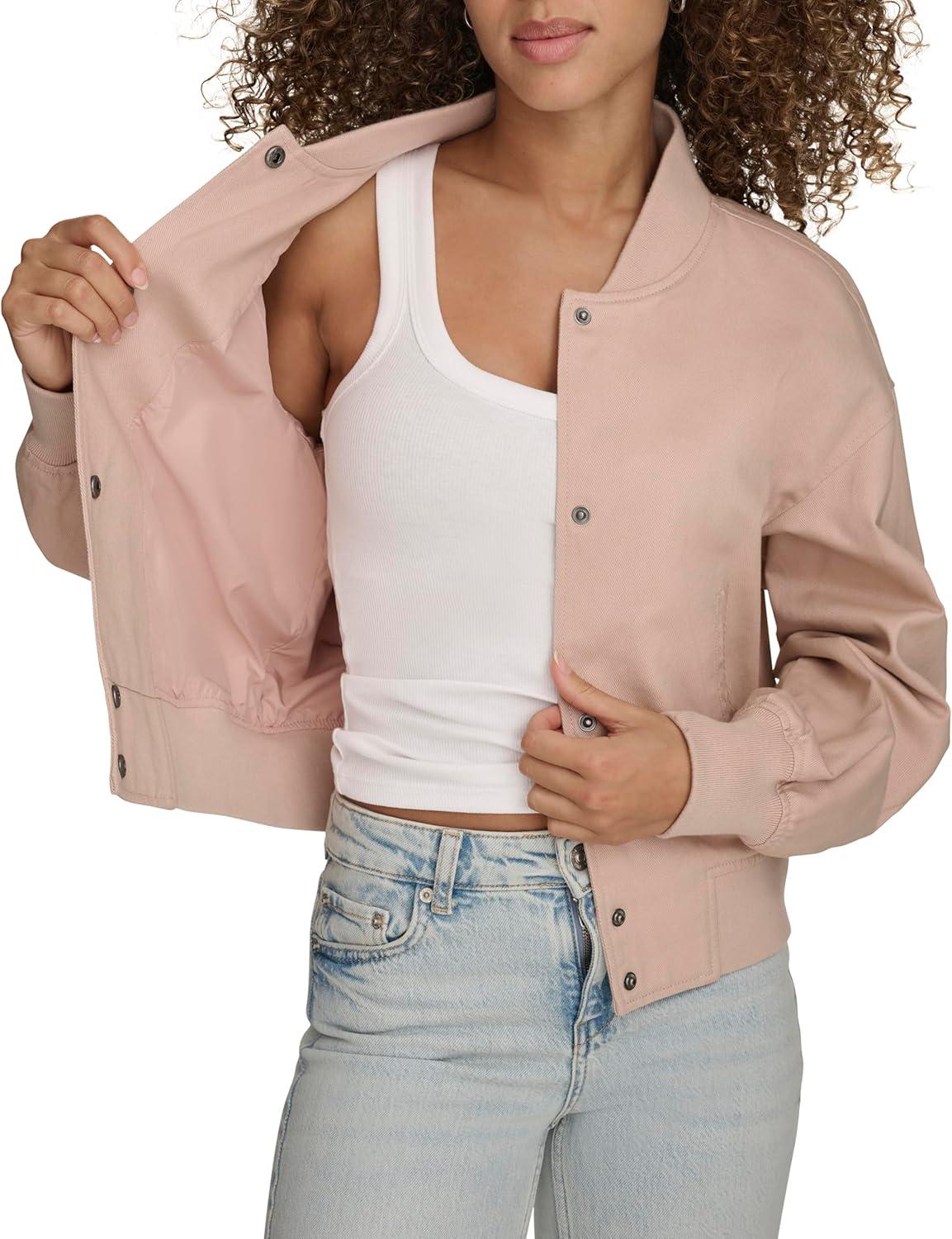 imageLevis Womens Varsity Bomber JacketLight Pink