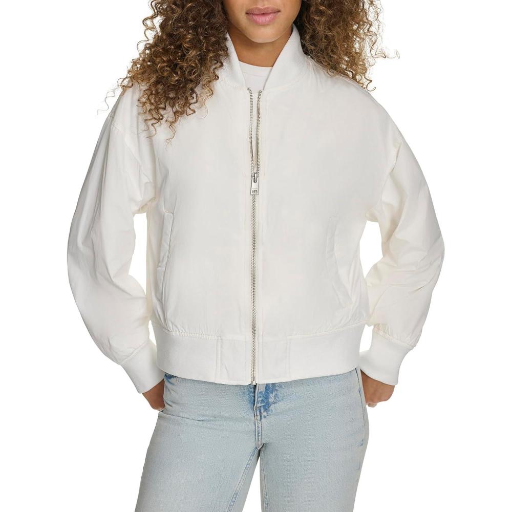 imageLevis Womens Lightweight Bomber JacketWhite