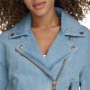 imageLevis Womens Cropped Denim MotoLight Wash Denim