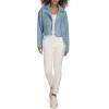 imageLevis Womens Cropped Denim MotoLight Wash Denim