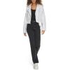 imageLevis Womens Cropped Denim MotoWhite Wash Denim