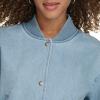 imageLevis Womens Varsity Bomber JacketLight Wash Denim