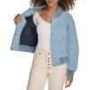 imageLevis Womens Varsity Bomber JacketLight Wash Denim