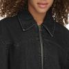 imageLevis Womens Western Denim BomberBlack Wash Denim