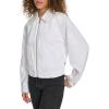 imageLevis Womens Western Denim BomberWhite Wash Denim