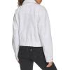 imageLevis Womens Western Denim BomberWhite Wash Denim