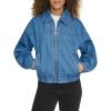 imageLevis Womens Western Denim BomberMedium Wash Denim