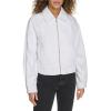 imageLevis Womens Western Denim BomberWhite Wash Denim