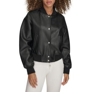 imageLevis Womens Varsity Bomber JacketPebble Black