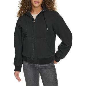 imageLevis Womens Workwear Hoody BomberBlack Filled
