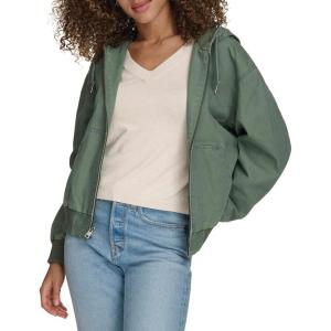 imageLevis Womens Workwear Hoody BomberLaurel Green Unfilled