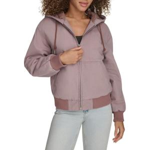 imageLevis Womens Workwear Hoody BomberPurple Dove Filled