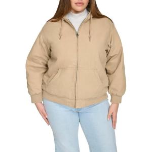 imageLevis Womens Workwear Hoody BomberTan Filled