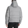 imageDKNY Mens Water Resistant Ultra Loft Hooded Logo Puffer Jacket Standard and Big ampamp TallNew Heather Grey