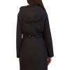 imageKenneth Cole Womens Midweight Pearlized Water Resistant Rain Anorak CoatBlack