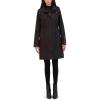 imageKenneth Cole Womens Midweight Pearlized Water Resistant Rain Anorak CoatBlack