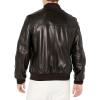 imageAndrew Marc Mens Leather JacketBlack Bomber
