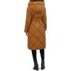 imageKenneth Cole Womens Diamond Quilted Belted Puffer with Ultra Soft Plush Synthetic FillAmber