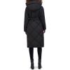 imageKenneth Cole Womens Diamond Quilted Belted Puffer with Ultra Soft Plush Synthetic FillBlack