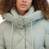 imageKenneth Cole Womens Diamond Quilted Belted Puffer with Ultra Soft Plush Synthetic FillSage