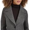 imageKenneth Cole Womens Double Face Wool with Notched Collar CoatGrey Multi