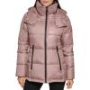 imageKenneth Cole Womens Heavy Weight Stand Collar Down Puffer JacketBark