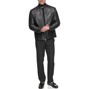 imageAndrew Marc Mens Leather JacketBlack