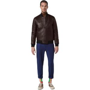 imageAndrew Marc Mens Leather JacketEspresso Bomber
