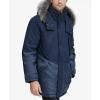 imageAndrew Marc Mens Maxfield Mid Length Down Jacket with Removable HoodInk