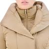imageCole Haan Womens Durable Shawled Cold Weather CoatPlatinum