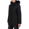 imageCole Haan womens Cold Weather Water Resistant Stretch Twill CoatBlack