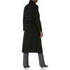 imageKenneth Cole Womens WoolBlend Belted Maxi CoatBlack