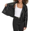 imageLevis Womens Moto Jacket with Welt PocketsBlack