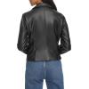 imageLevis womens Smooth Faux Leather Moto Standard and Plus SizesBlack
