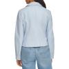 imageLevis womens Smooth Faux Leather Moto Standard and Plus SizesDusty Blue